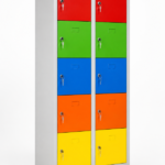 Jessan Office 10-Compartment Teacher & Student Locker – Colorful