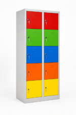 Jessan Office 10-Compartment Teacher & Student Locker – Colorful