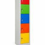 Jessan Ofis 5-Compartment Teacher & Student Locker – Colorful