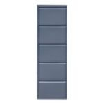 Jessan 5-Tier Metal Shoe Rack – Anthracite