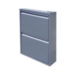 Jessan Ofis 2-Tier Metal Shoe Rack – Anthracite - Image 4