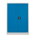 Jessan Ofis 130-Compartment Filing Cabinet – Gray & Blue