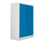 Jessan Ofis 130-Compartment Filing Cabinet – Gray & Blue - Image 2