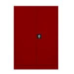 Jessan Ofis 130-Compartment Filing Cabinet – All Red