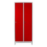 Jessan Ofis 2-Door Economy Locker – Gray-Red