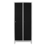 Jessan Ofis 2-Door Economy Locker – Gray-Black