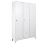 Jessan Ofis 3-Door Eko Locker – Gray