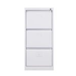 Jessan Ofis 3-Section Folder Cabinet – Gray - Image 3