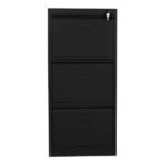 Jessan Ofis 3-Drawer Folder Cabinet – Black