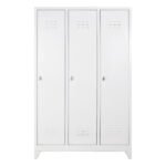 Jessan Ofis 3-Door Standard Locker – Gray - Image 3