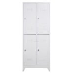 Jessan Ofis 4-Door Eko Locker – Gray - Image 3