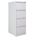 Jessan Ofis 4-Drawer Folder Cabinet – Gray - Image 2