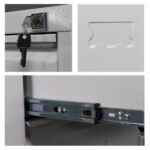 Jessan Ofis 4-Drawer Folder Cabinet – Gray - Image 4