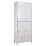 Jessan Ofis 4-Door Standard Locker Cabinet Gray