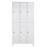 Jessan Ofis 6-Door Eco Locker Cabinet Gray - Image 3