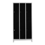 Jessan Ofis 6-Door Eco Locker Cabinet Gray-Black
