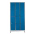 Jessan Ofis 6-Door Standard Locker Cabinet Gray-Blue