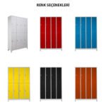Jessan Ofis 8-Door Locker Cabinet Gray - Image 7