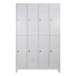 Jessan Ofis 8-Door Locker Cabinet Gray - Image 3
