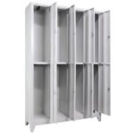 Jessan Ofis 8-Door Locker Cabinet Gray - Image 2