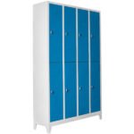 Jessan Ofis 8-Door Locker Cabinet Gray-Blue - Image 2