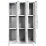 Jessan Office 9-Door Eco Locker - Gray - Image 2