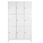 Jessan Office 9-Door Eco Locker - Gray - Image 3