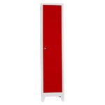 Jessan Ofis Single-Compartment Locker Gray-Red