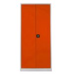 Jessan Ofis Cleaning Cabinet – Gray & Orange